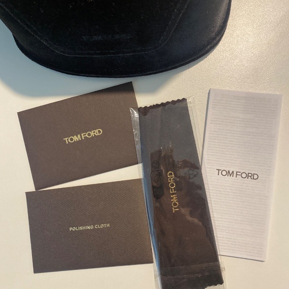Tom Ford 56mm gradient light brown aviators main image 2